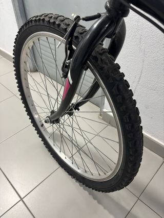 Bicicleta B-Pro J24 Negra y Rosa