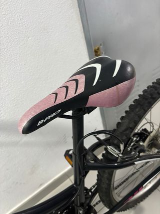 Bicicleta B-Pro J24 Negra y Rosa