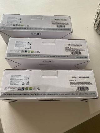 Impresora con 3 tóner