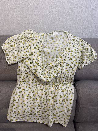 Ropa Premamá Negro y Azul