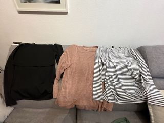 Ropa Premamá Negro y Azul