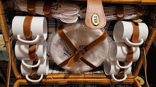 Cesto Picnic Vimini Stile Vintage