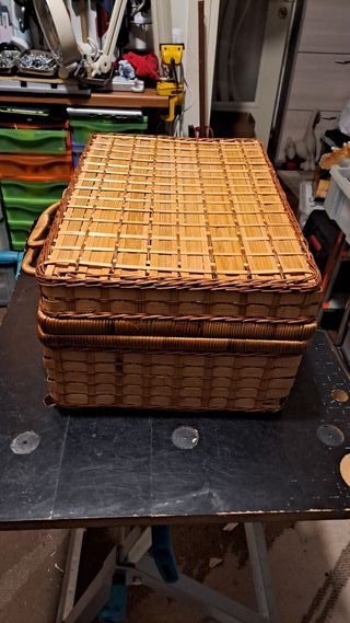 Cesto Picnic Vimini Stile Vintage