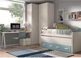 Cama nido con 2 cajones. Camas nido, literas y más