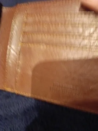 Cartera de piel Mirabella marrón