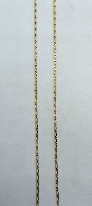 Cadena Bilbao de oro de 18k, 1.95 g, 40.5 cm.