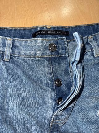 Pantalón corto tejano