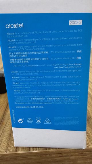 TELÉFONO MÓVIL ALCATEL 2008G
