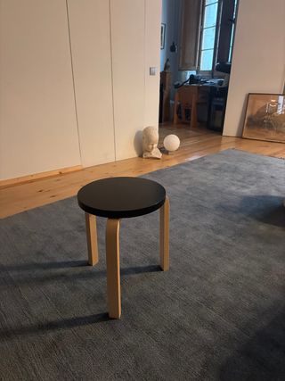 Taburete Arket 60c Negro