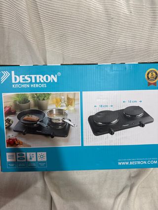 Placa de cocina doble Bestron 2250W