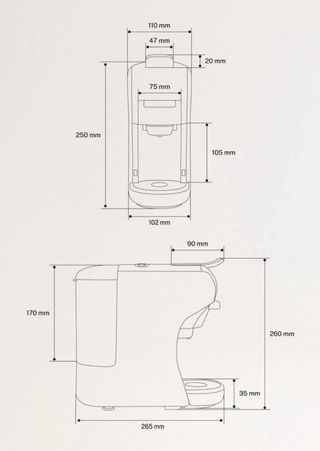 Cafetera CREATE verde pastel