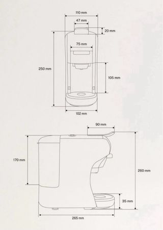 Cafetera CREATE verde pastel CON CAJA