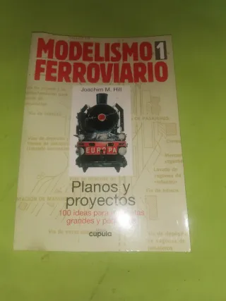Libro modelismo ferroviario maqueta ferrocarril