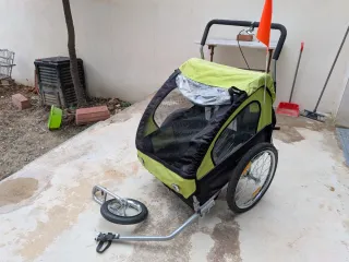 Remolque Carrito Bicicleta Niños