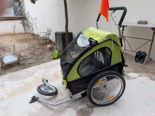 Remolque Carrito Bicicleta Niños