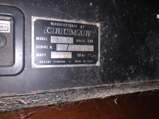 Crumar Trilogy Synth, ritiro a mano Inveruno