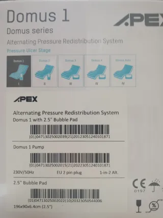 Cama articulada con barandillas y colchón