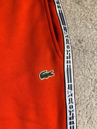 Chándal Corto Lacoste Rojo