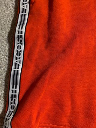 Chándal Corto Lacoste Rojo