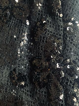 Falda larga lentejuelas con leggings incorporados