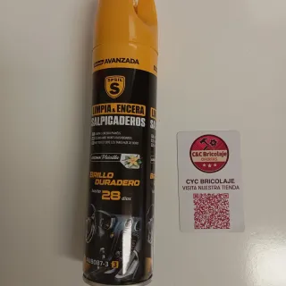 Limpia encera salpicaderos profesional