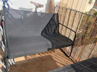 Set muebles Jardín ( 1 sillon, 2 sillas y 1 mesa)