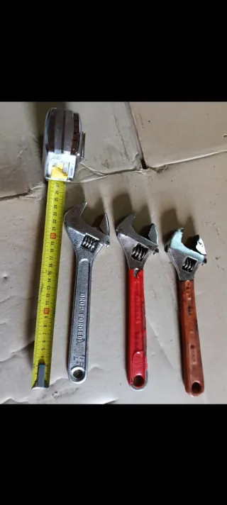 3 Llaves Inglesas Ajustables