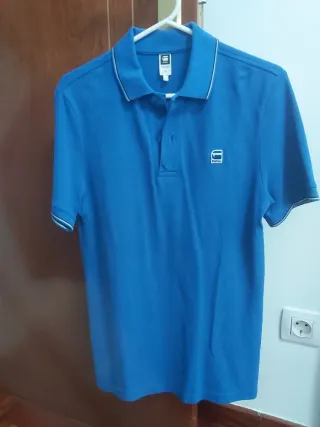 Polo G-Star RAW Azul