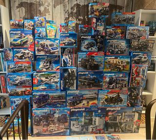 Lote Playmobil Policía