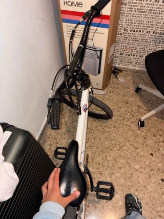 Bicicleta BMX Blanca (precio negociable)