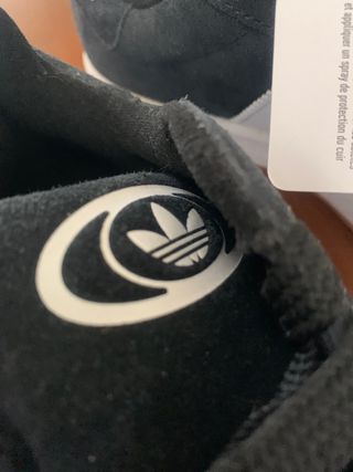 Zapatillas Adidas Campus Negras Blancas