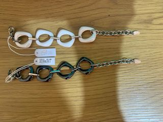 Pulseras Lotus Originales Blanco y Negro