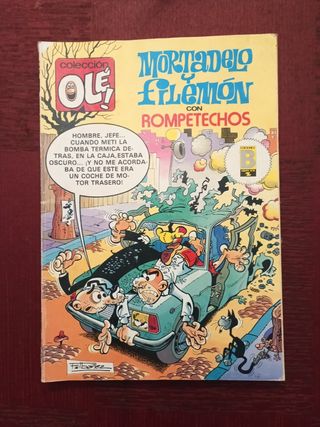 4 tebeos de Mortadelo y Filemón