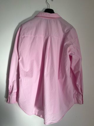 Camisa oversize Zara rosa talla única