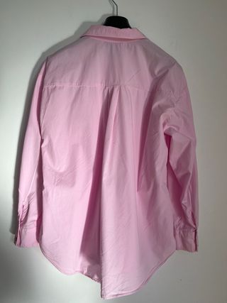 Camisa oversize Zara rosa talla única