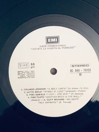 Vinile Raro 45 Giri Disco Mix EMI Promo