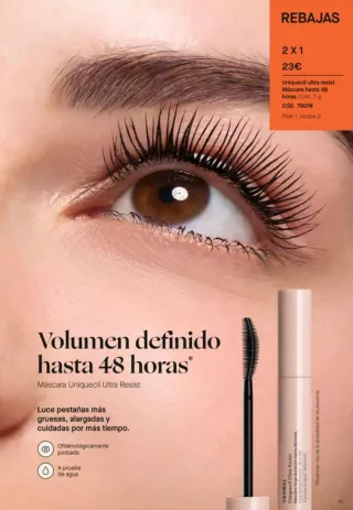 Máscara Yanbal Uniquecil Ultra Resist Negra