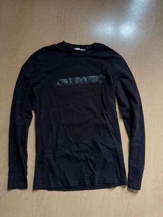 Camiseta Antony Morato manga larga negra