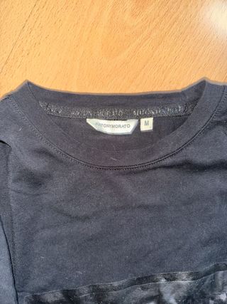 Camiseta Antony Morato manga larga negra