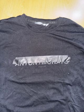 Camiseta Antony Morato manga larga negra