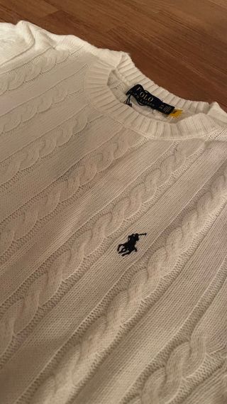 Maglione Ralph Lauren Panna Cable Knit