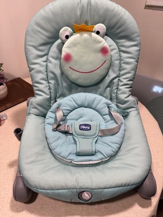 Hamaca para bebé con diseño de rana