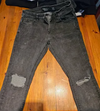 Pantalones  Super Skinny Fit negro son varios