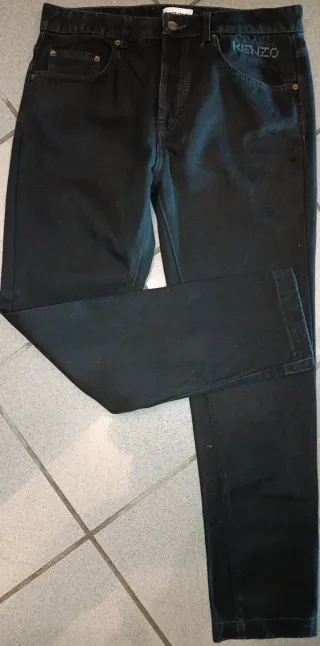 Jeans Kenzo Neri Taglia 44 perfette condizioni top