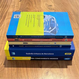 Lote temario oposiciones policia