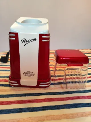 Palomitera Retro Nostalgia Electrics - Como nueva!