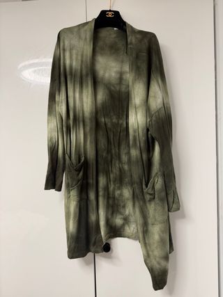 Kimono verde talla única