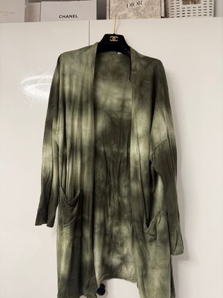 Kimono verde talla única
