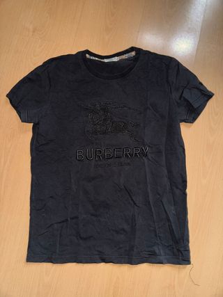 Camiseta Burberry Negra con Logo
