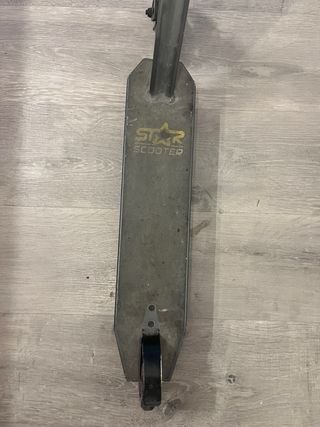 Patinete Scooter Negro y Morado